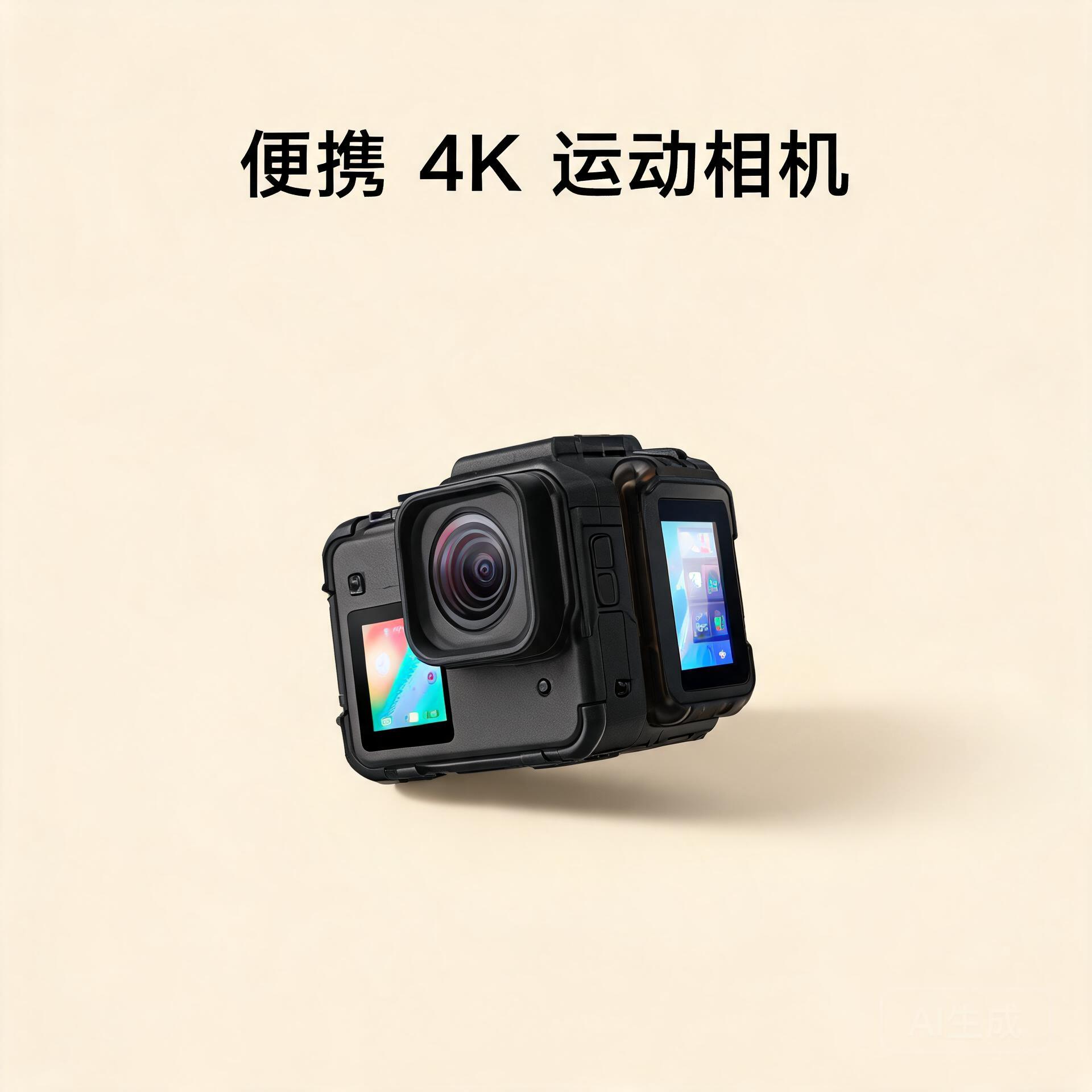 便携 4K 运动相机